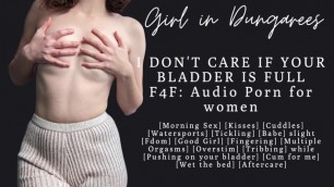 F4F | ASMR Audio Porn for Women | Tickling and Fucking you till you make a Mess in Bed| Watersports