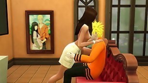 Boruto series cap 2 naruto takes advantage of the parties and without hinata noticing he flirts with a  he ends up fucking her in the dining room she enjoys it that he ends up inside