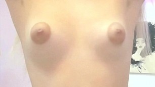 Shaking Tits Show 6 - Perfect Suckable Puffy Nipples