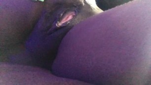 Chocolate Showing off Pussy Hole Pink and Ready for Fucking Ebony Pussy