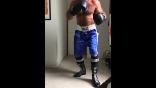 Working the Heavy Bag in Slow Motion