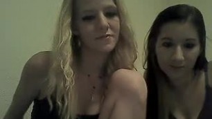 My friend and I playing on webcam