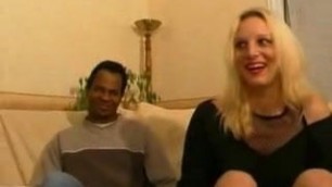 Casting 2 French Blondes 1 black man