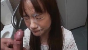 Japanese Unwanted Dislike Blowjob and Cum Facial