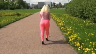 Walk in Pink Leggings