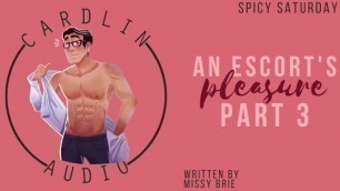 [M4F] an Escort's Pleasure Pt. 3 [male Moaning] [light BDSM] [MDom] [male Escort]